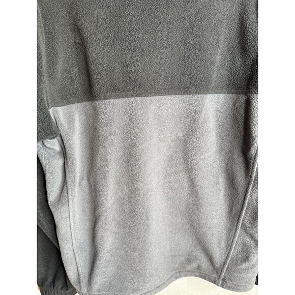 Columbia Men’s M Gray Full-Zip Fleece Jacket Outdoor Hiking Camping Layering - Picture 5 of 16